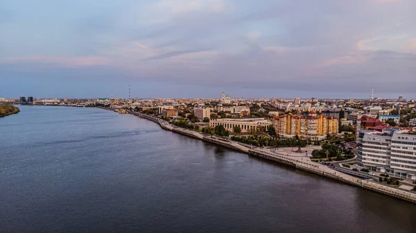 Navire Sur Volga Dans Astrakhan — Photo