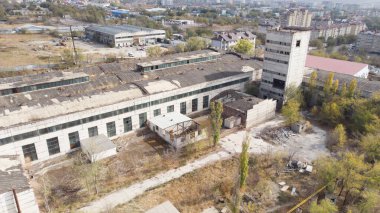 Elista şehrinin sokakları yukarıdan