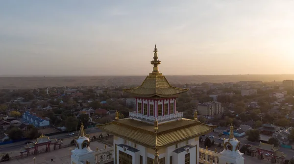 Templo Budista Cidade Elista — Fotografia de Stock