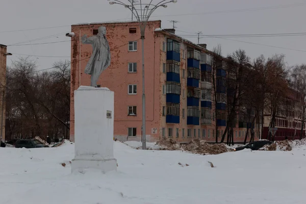 Lenin Piedestal Ryssland — Stockfoto