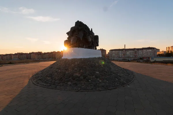 Monument Kalmyks Elista — Stock Photo, Image