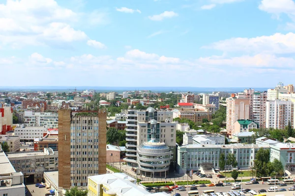 Uitzicht Stad Samara — Stockfoto