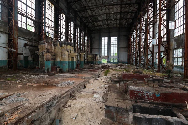 Abandoned Warehouse Factory — Stock Photo, Image