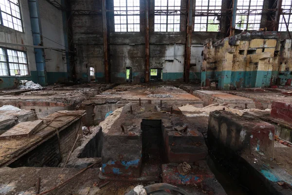 Abandoned Warehouse Factory — Stock Photo, Image