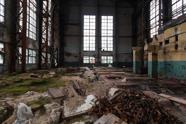 Opuszczony Magazyn Fabryce — Zdjęcie stockowe