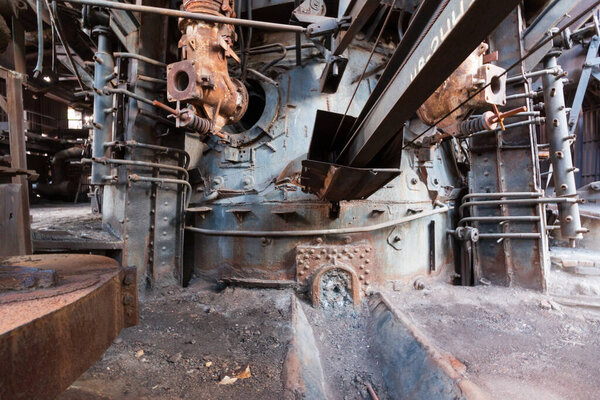 plant room with machine tools