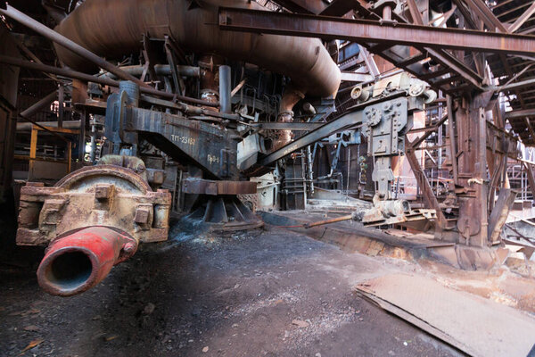 plant room with machine tools