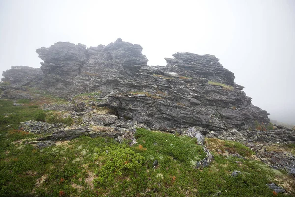 Views Mountain Dyatlov Pass — Stock Photo, Image