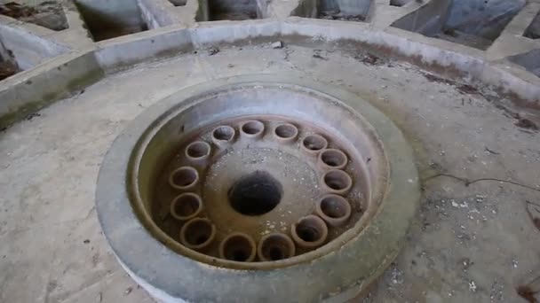 Sanatoryumun Eski Radon Banyoları Aygıtı — Stok video
