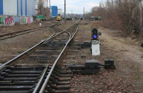 Lanterna ferroviária — Fotografia de Stock