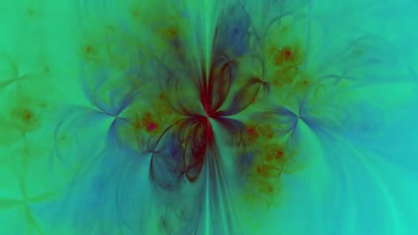 Abstrato Loop Vídeo Capaz Com Padrão Estrela Rodopiante Detalhado Nebulosa — Vídeo de Stock