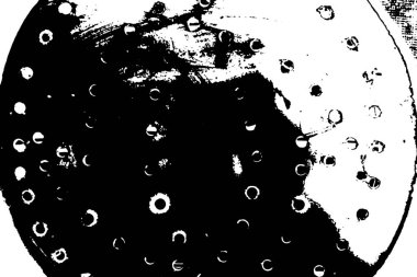 Çizik ve çatlaklarla dolu pis bir doku.