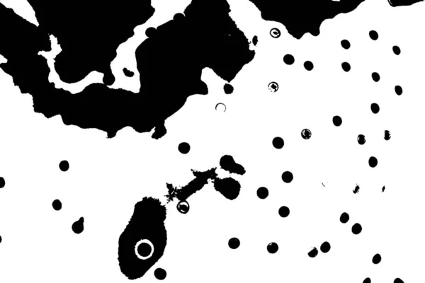 Черно Белый Текстурированный Рисунок Абстрактный Фон — стоковое фото