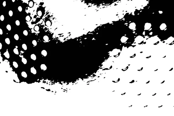 Abstract Zwart Wit Grungy Textuur Achtergrond — Stockfoto