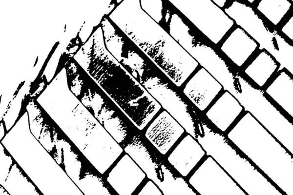 Abstrait Noir Blanc Grungy Fond Texturé — Photo