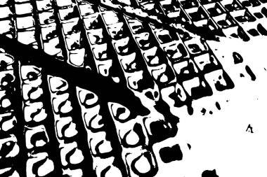 Soyut desenli arka plan. Resim siyah ve beyaz tonların efektini içerir.