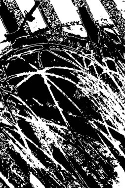 Soyut desenli arka plan. Resim siyah ve beyaz tonların efektini içerir.