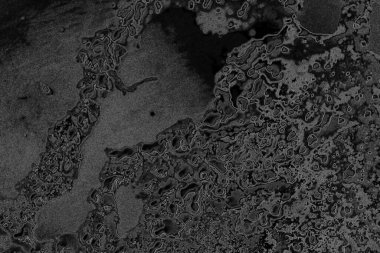 Eskimiş kirli doku, gri arkaplan