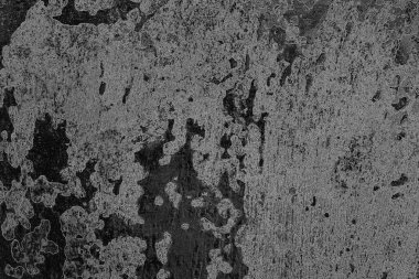 Eskimiş kirli doku, gri arkaplan