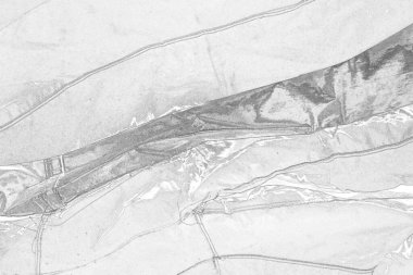 Çizik ve çatlaklarla metal doku