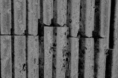 Soyut arkaplan. Monokrom dokusu. Görüntü, siyah ve beyaz tonun etkilerini de içeriyor. Kasılma ve kurutma efektleri çatlatır