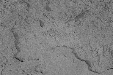 Soyut arkaplan. Monokrom dokusu. Görüntü, siyah ve beyaz tonun etkilerini de içeriyor. Kasılma ve kurutma efektleri çatlatır