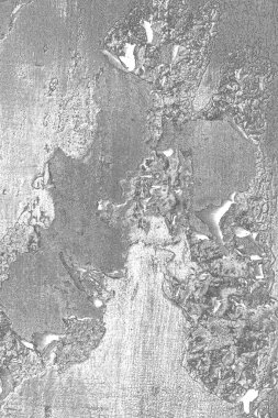 Çizik ve çatlaklarla metal doku