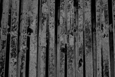 Soyut arkaplan. Monokrom dokusu. Görüntü, siyah ve beyaz tonun etkilerini de içeriyor. Kasılma ve kurutma efektleri çatlatır