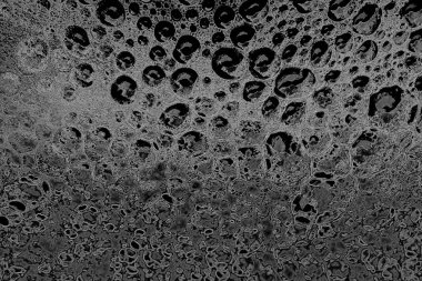 Soyut arkaplan. Monokrom dokusu. Görüntü, siyah ve beyaz tonun etkilerini de içeriyor. Kasılma ve kurutma efektleri çatlatır