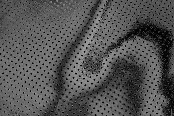 抽象的な背景 モノクロームの質感 黒と白のトーンの効果を含む画像 収縮および脱着クラックの影響 — ストック写真