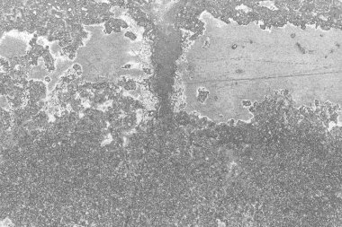 Çizik ve çatlaklarla metal doku