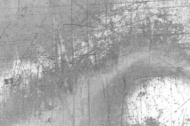 Çizik ve çatlaklarla metal doku