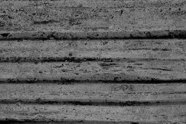 Çizik ve çatlaklarla metal doku