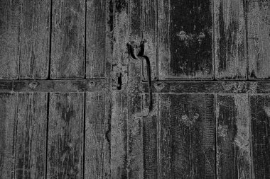 Eski tahta ahşap duvar arka planı. Eski ahşap dokusu. Yıpranmış odun parçası..