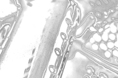 Çizik ve çatlaklarla metal doku