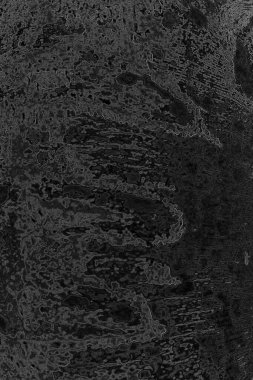 Çizik ve çatlaklarla dolu pis bir doku.