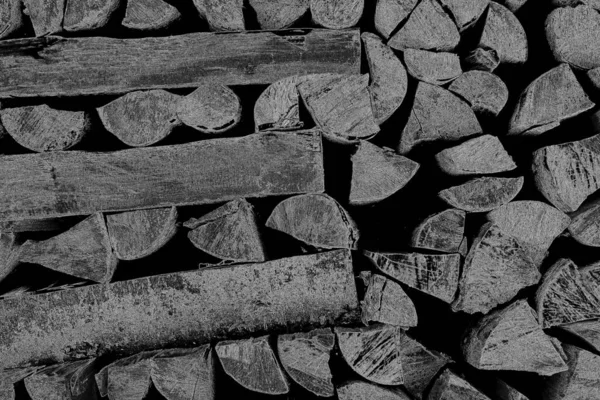 木材の丸太の山 木のログテクスチャの背景 — ストック写真