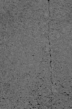 Çizik ve çatlaklarla dolu pis bir doku.