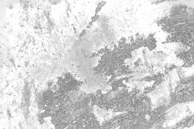 Çizik ve çatlaklarla dolu pis bir doku.