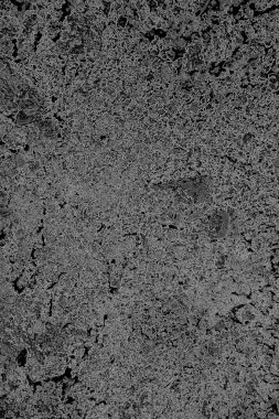 Çizik ve çatlaklarla dolu pis bir doku.