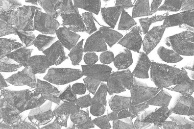 Monokrom dokusu. Görüntü, siyah ve beyaz tonları da içeriyor. Soyut arkaplan. 