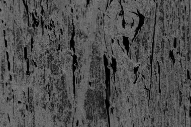 Çizik ve çatlaklarla dolu pis bir doku.