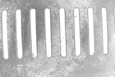 Çizik ve çatlaklarla metal doku