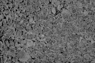 Çizik ve çatlaklarla dolu pis bir doku.