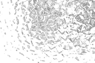 Çizik ve çatlaklarla metal doku