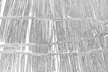 Çizik ve çatlaklarla dolu pis bir doku.