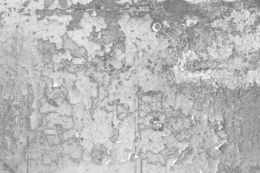 Çizik ve çatlaklarla dolu pis bir doku.