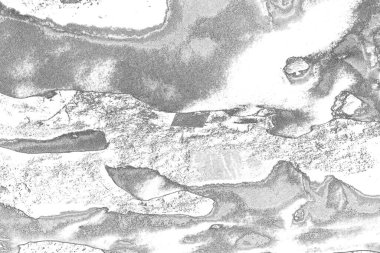 Çizik ve çatlaklarla metal doku