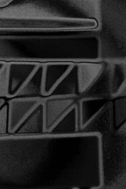 Çizik ve çatlaklarla dolu pis bir doku.