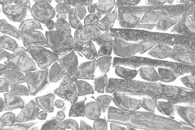 Ağaç kütükleri yığını. Tahta günlük kaydı dokusu arkaplanı